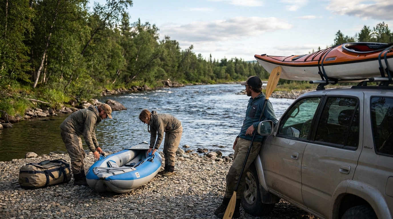 kayak gonflable vs rigide en situation réelle